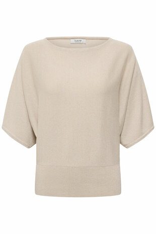 B.Young Mobbe batwing jumper oatmeal