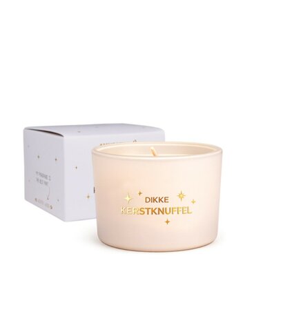 My flame Dikke kerstknuffel  geur: winter wood