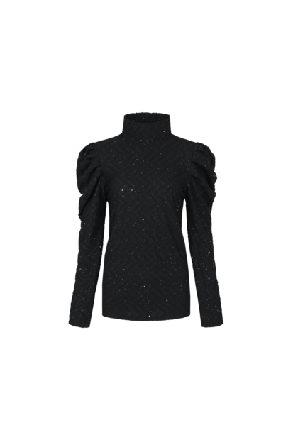 C&amp;S Elle top zwart