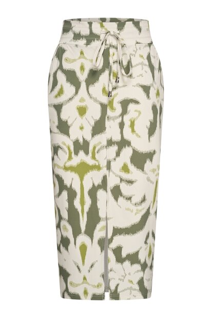 Mi piace  pencil skirt  ikat print