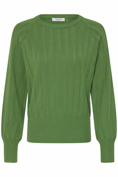 B.Young morla pointelle jumper green