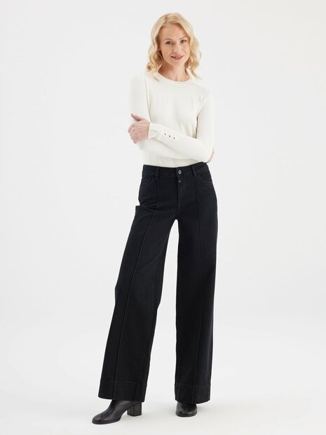 COJ Layla black  wide straight