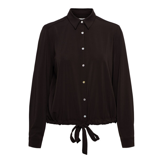 &amp;CO Blouse lotus dark chocolate