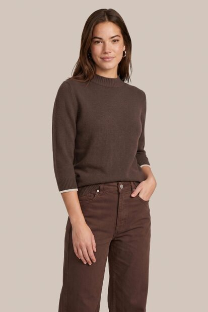 Astrid pullover mocha brown