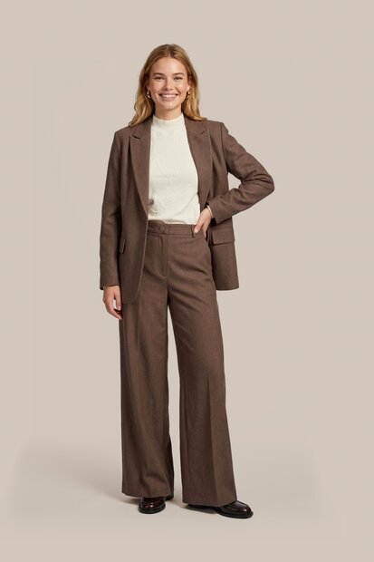 C&amp;S Petri pants Mocha brown