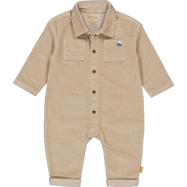 Bess Playsuite dessert sand rib