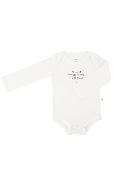 Zusss  Baby bodysuit favorite white