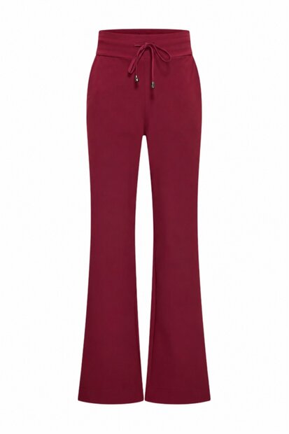 Mi piace broek straigt bordeaux