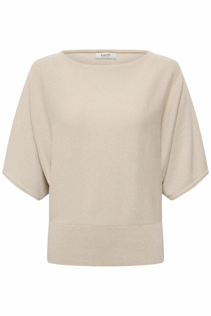 B.Young Mobbe batwing jumper oatmeal