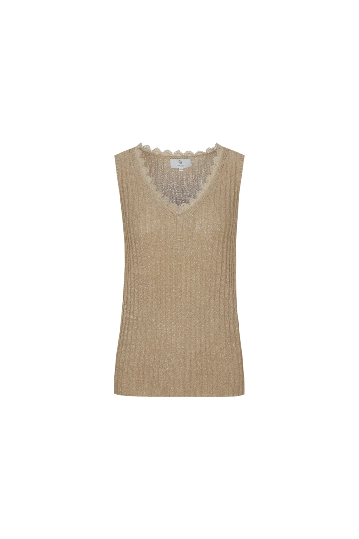 C&amp;S Karita  knit pullover  khaki