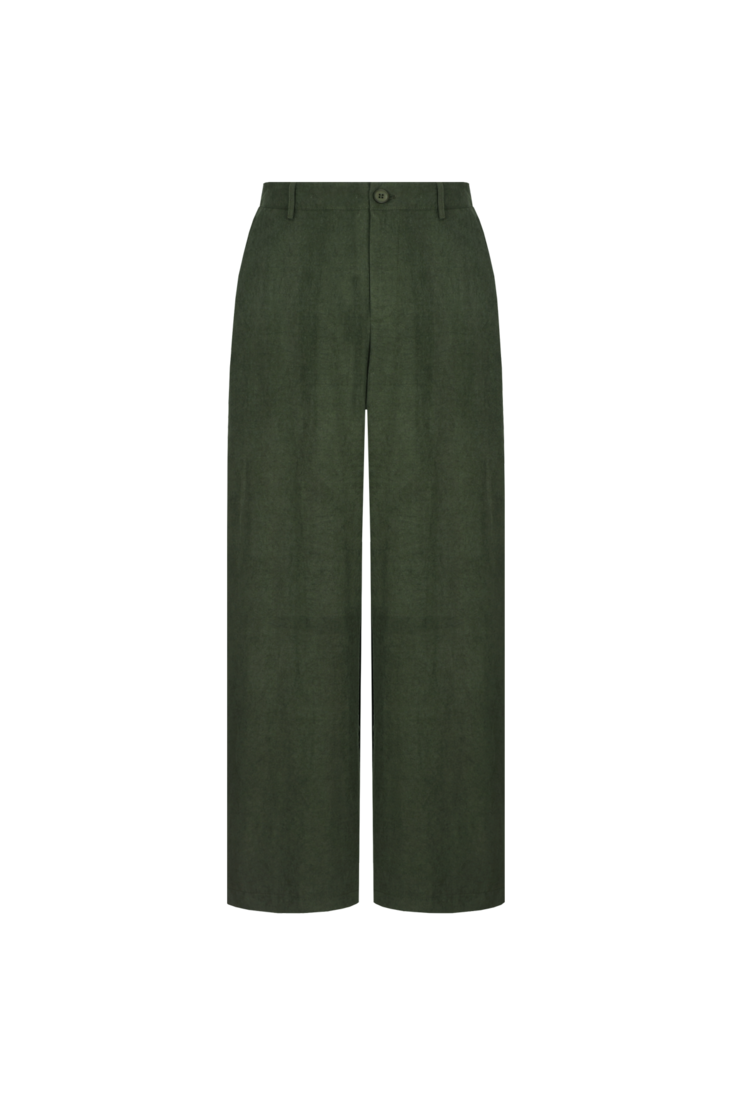 C&amp;S Pernilla pants dark olive 
