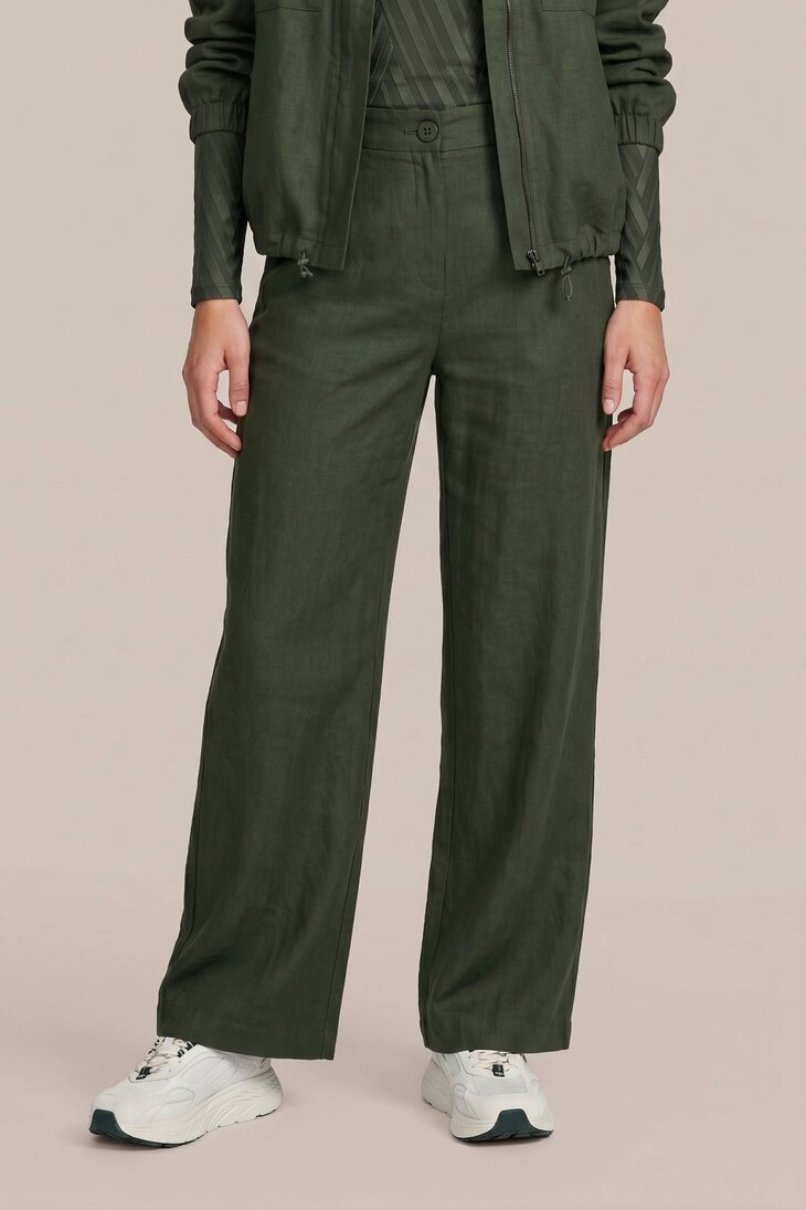 C&amp;S Pernilla pants dark olive 
