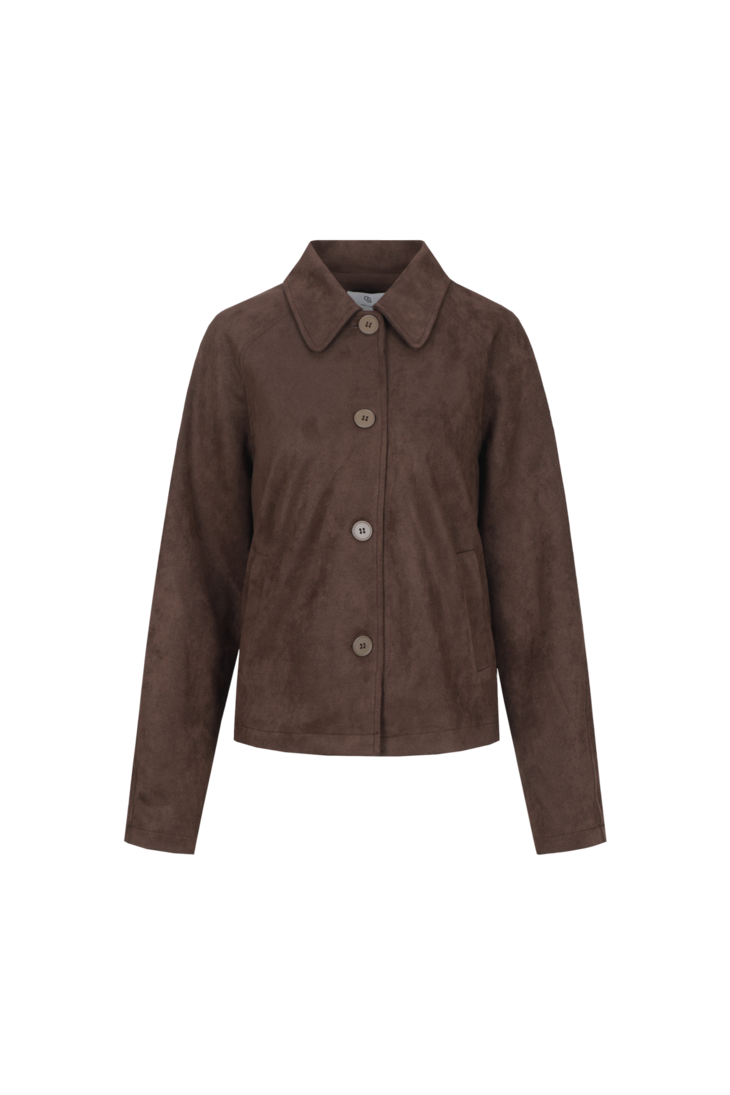 C&amp;S Olga jacket Mocha brown