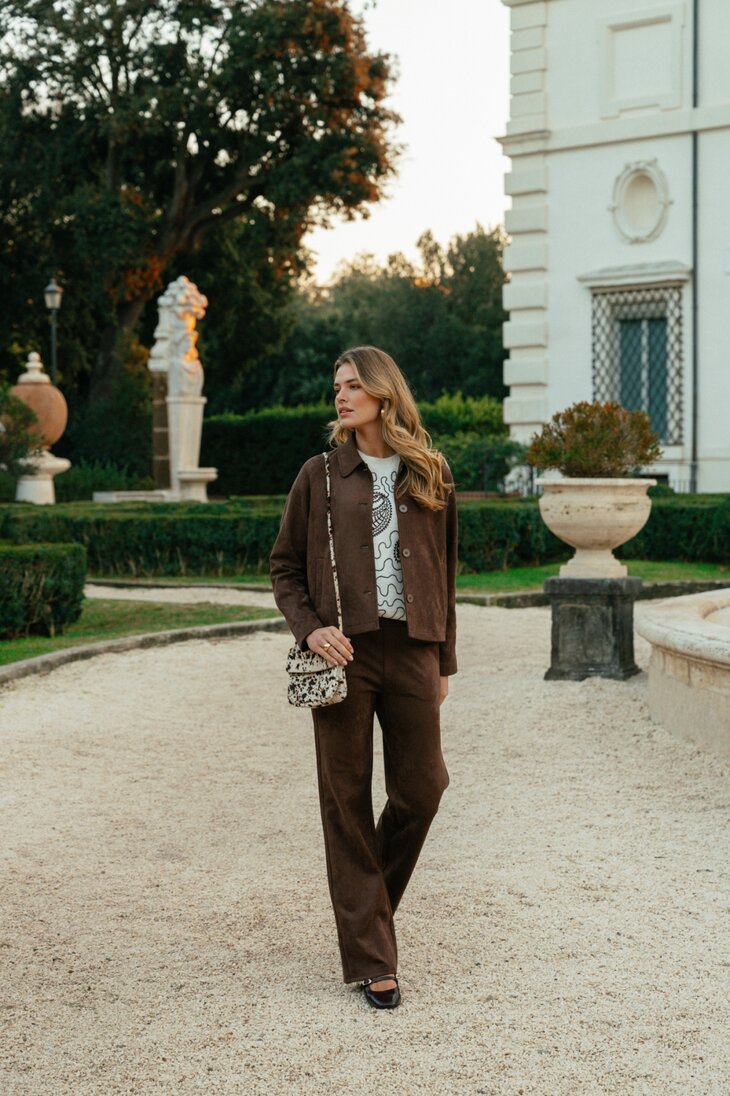 C&amp;S Pila pants mocha brown