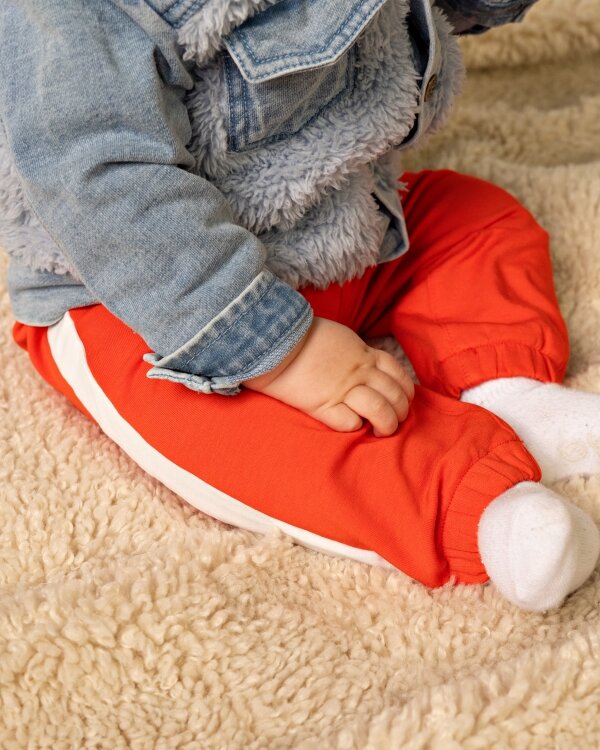 Bess Arlo orange red broek