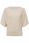 B.Young Mobbe batwing jumper oatmeal