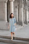*ZUSSS* Tuniekjurk grijs-blauw