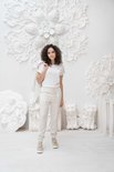 Basic t-shirt hartje wit