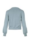 Basic vestje grijs-blauw