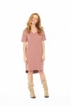 *ZUSSS* Zachte t-shirtjurk rouge