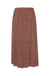 midi rok Joella steenrood
