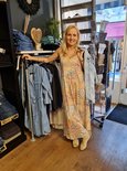 Transfer-jurk met print