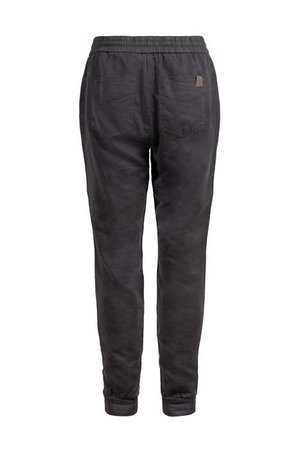 Broek met zakken grafietgrijs