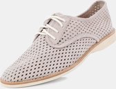 Rollie veterschoen light taupe suede