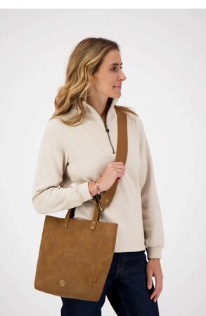 Zusss shopper cognac