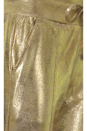 Mi piace broek gold suedine