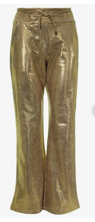 Mi piace broek gold suedine