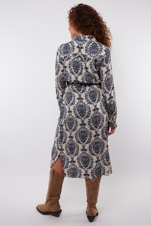 C&S Valor dress Navy blue/Off white