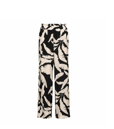 &CO Nadine broek banana leaf black