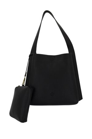 Zusss Schoudertas +Make up tasje zwart