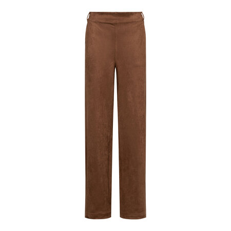 &CO Hazel Broek suedine caramel