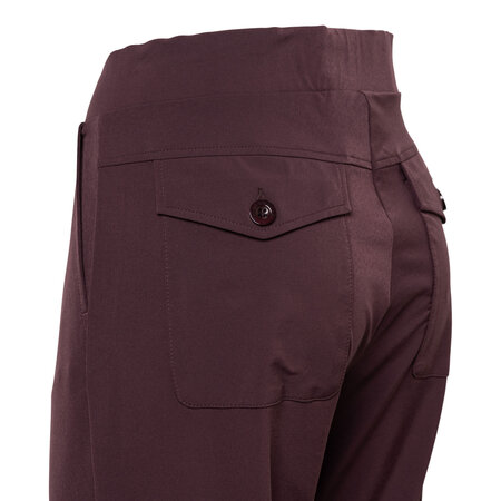 &CO Pola Travel broek aubergine