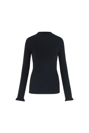 C&S Astrid knit pullover black