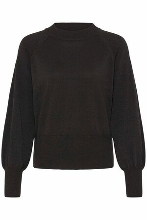 B.Young Mobbe jumper zwart  met subtiele glitter