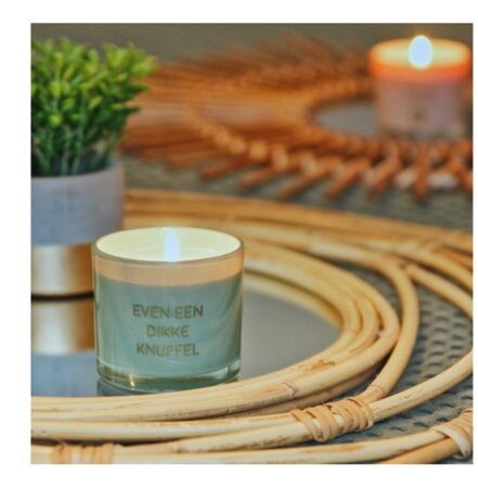 My Flame  sojakaars geurkaars Even een dikke knuffel