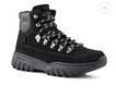 Woden  Iris track suede black