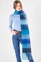 24Colours-Sjaal "Blauw"