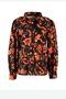 Rebelz  blouse Tara zwart/lila print