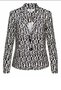 &CO Blazer Dakota Sculpture Zwart/Wit