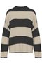 B.young stripe jumper zwart/beige