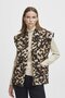 B.Young Daima Waistcoat Print Beige/Zwart