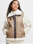 B,Young bodywarmer offwhite beige