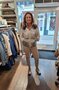 Azzurro bodywarmer zilver metallic