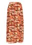 rebelz Rok rood/roze print