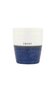 Zusss Koffiemok Enjoy donkerblauw/wit