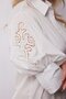 C&S Moura jurk offwhite